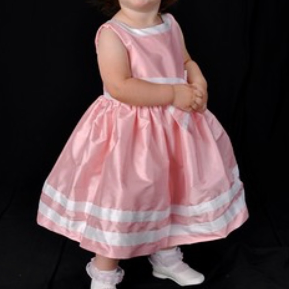 Gymboree Pink and White Ribbon Dress 🆕 - Picture 8 of 8